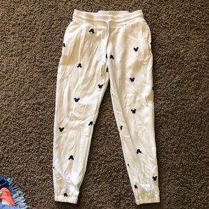 Mickey Mouse logo sweat pants